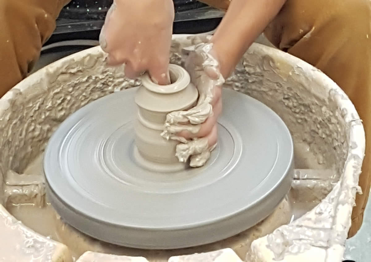 Intermediate to Advanced Pottery on the Wheel class