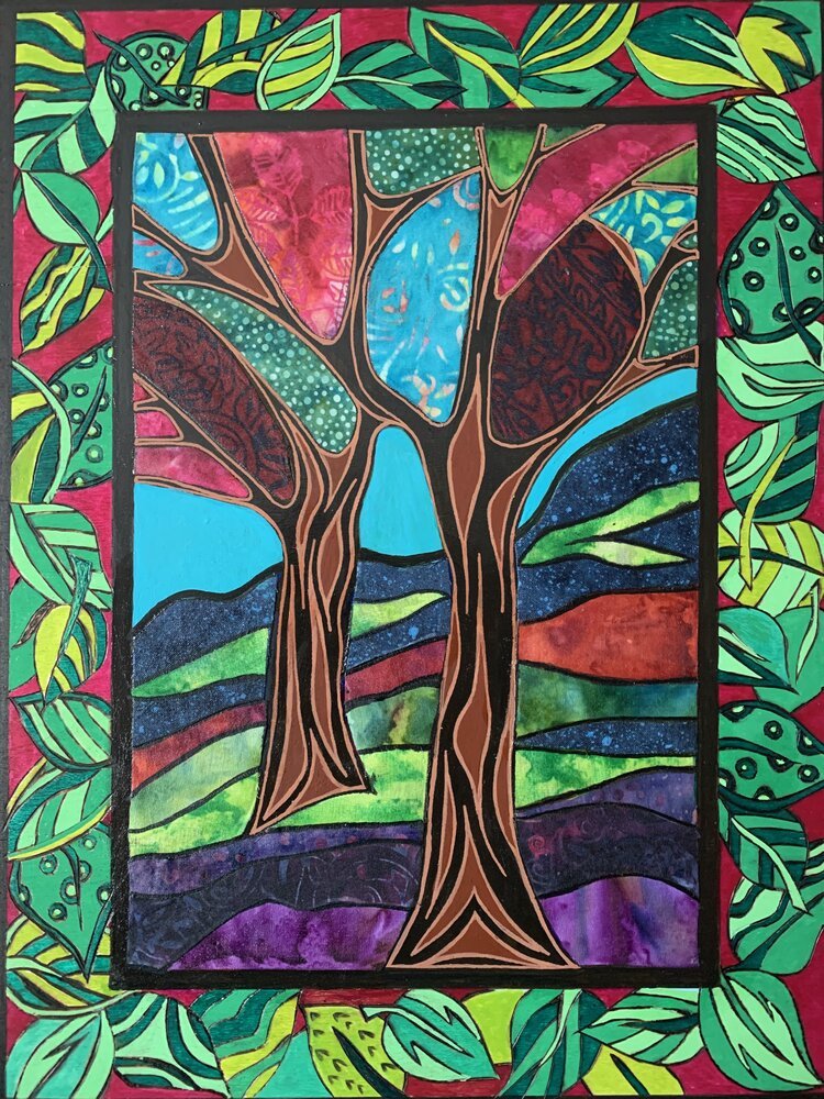 #42 JoAnn Richert - colours of a tree II
