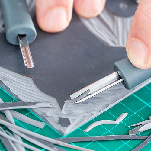 Intro to Printmaking class