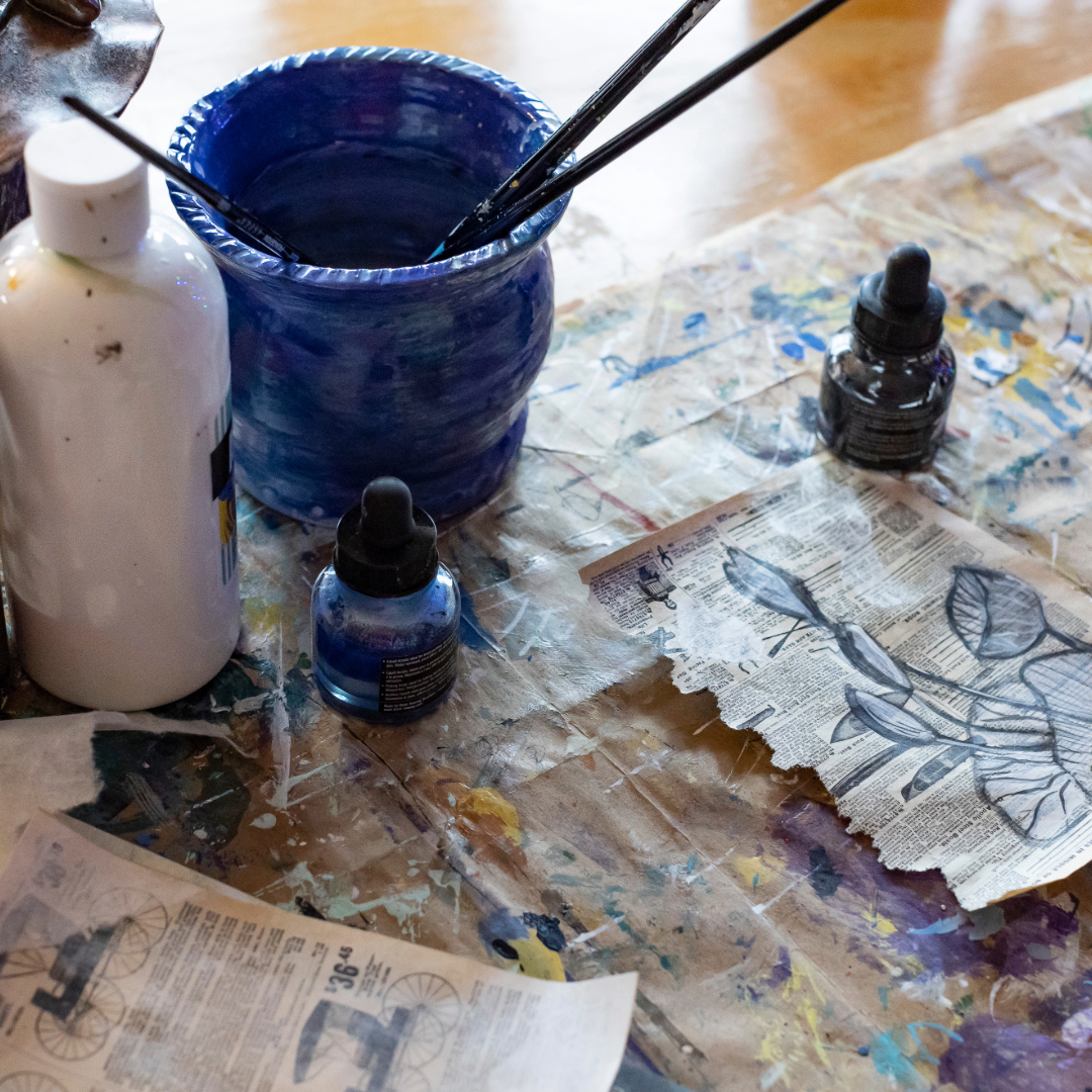 Art Without Rules mixed-media workshop