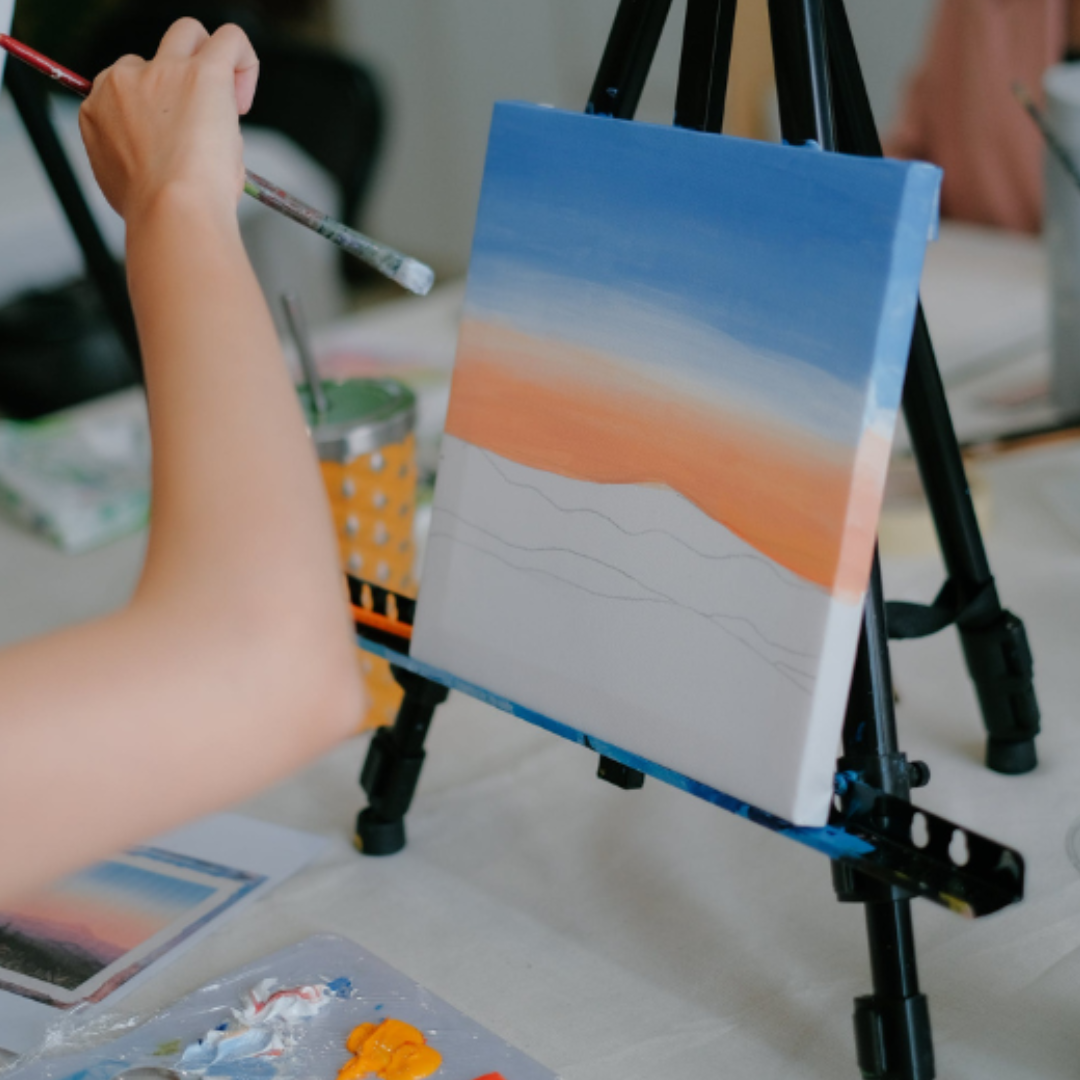 Painting Paradise acrylic painting class