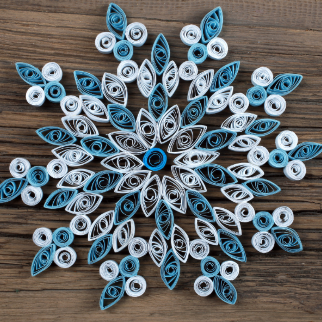 Paper Quilling Snowflakes class
